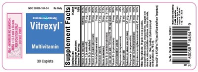 Vitrexyl Caplet Label